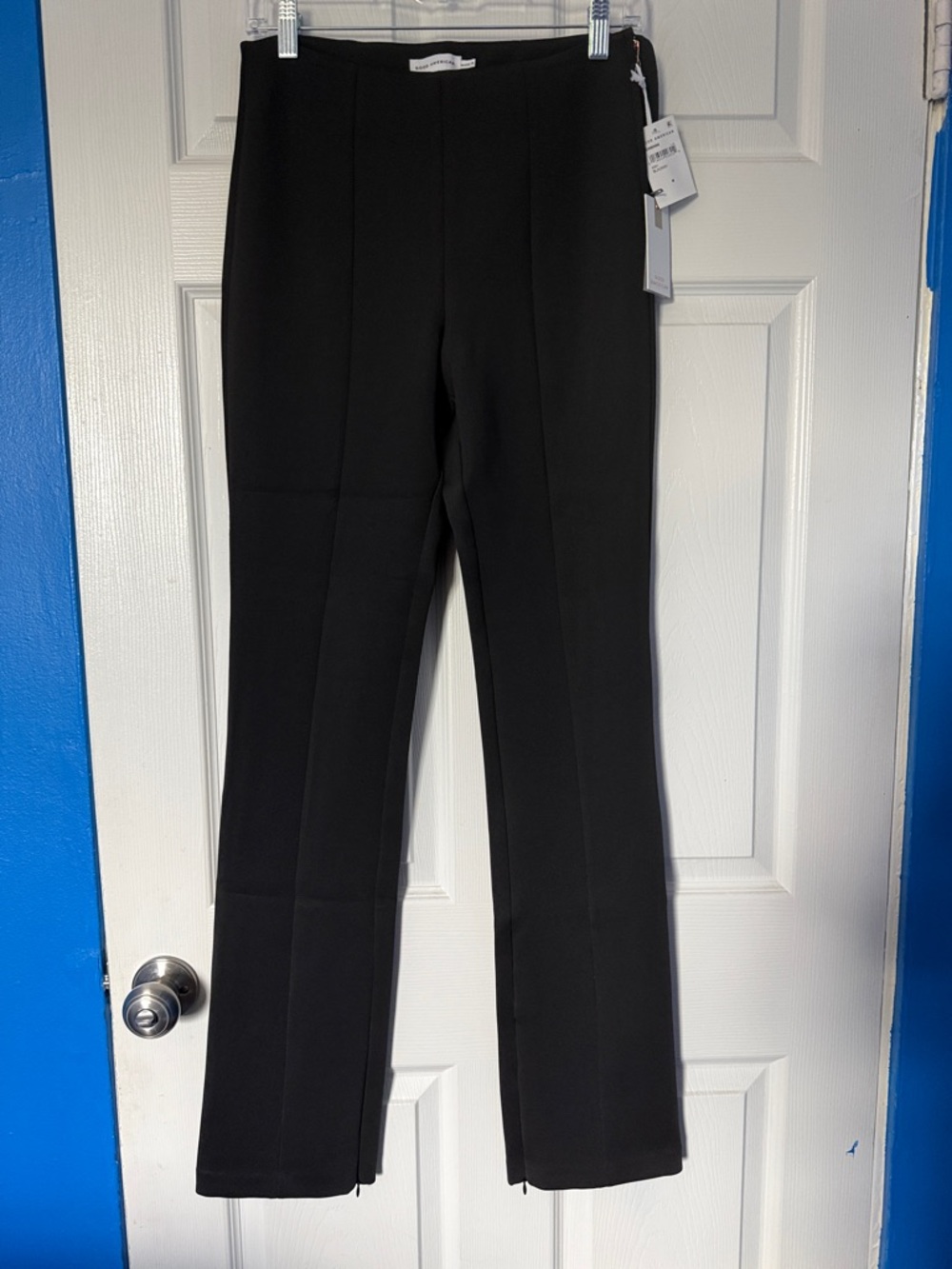 Good American Black trousers Women